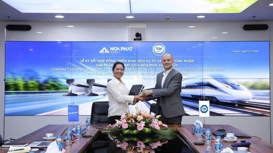 Hoa Phat partners with TÜV SÜD to certify railway rail quality